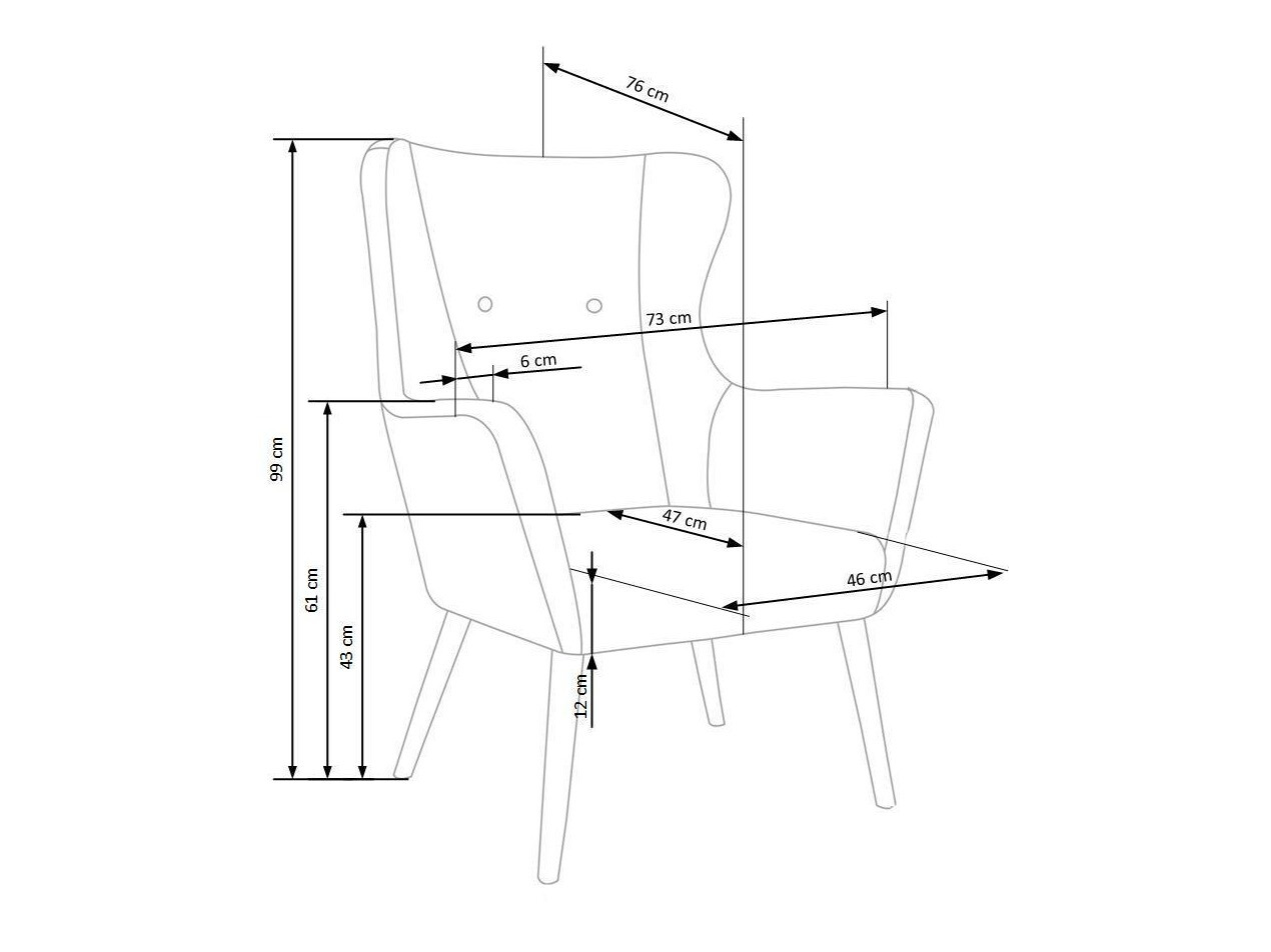 Poltrona Houston 373 (Amarelo)
