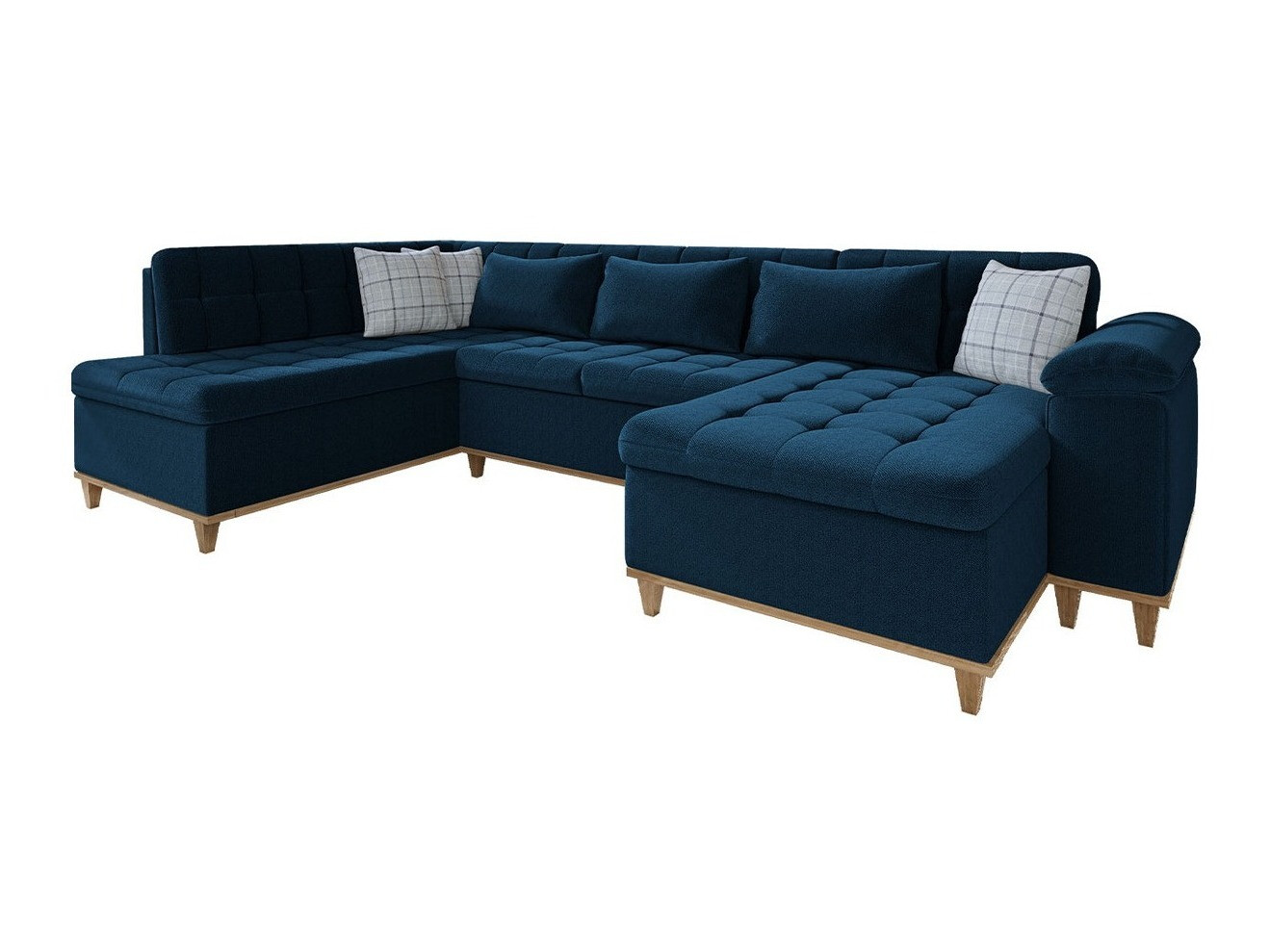 Sofá de canto Comfivo 293 (Kronos 09 + Senegal 818)