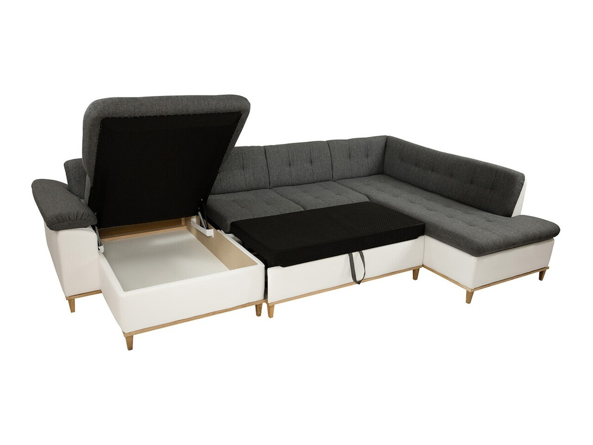 Sofá de canto Comfivo 293 (Kronos 09 + Senegal 818)