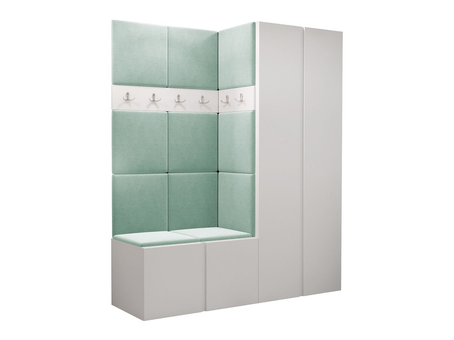 Conjunto para corredor Pinis III (Branco)