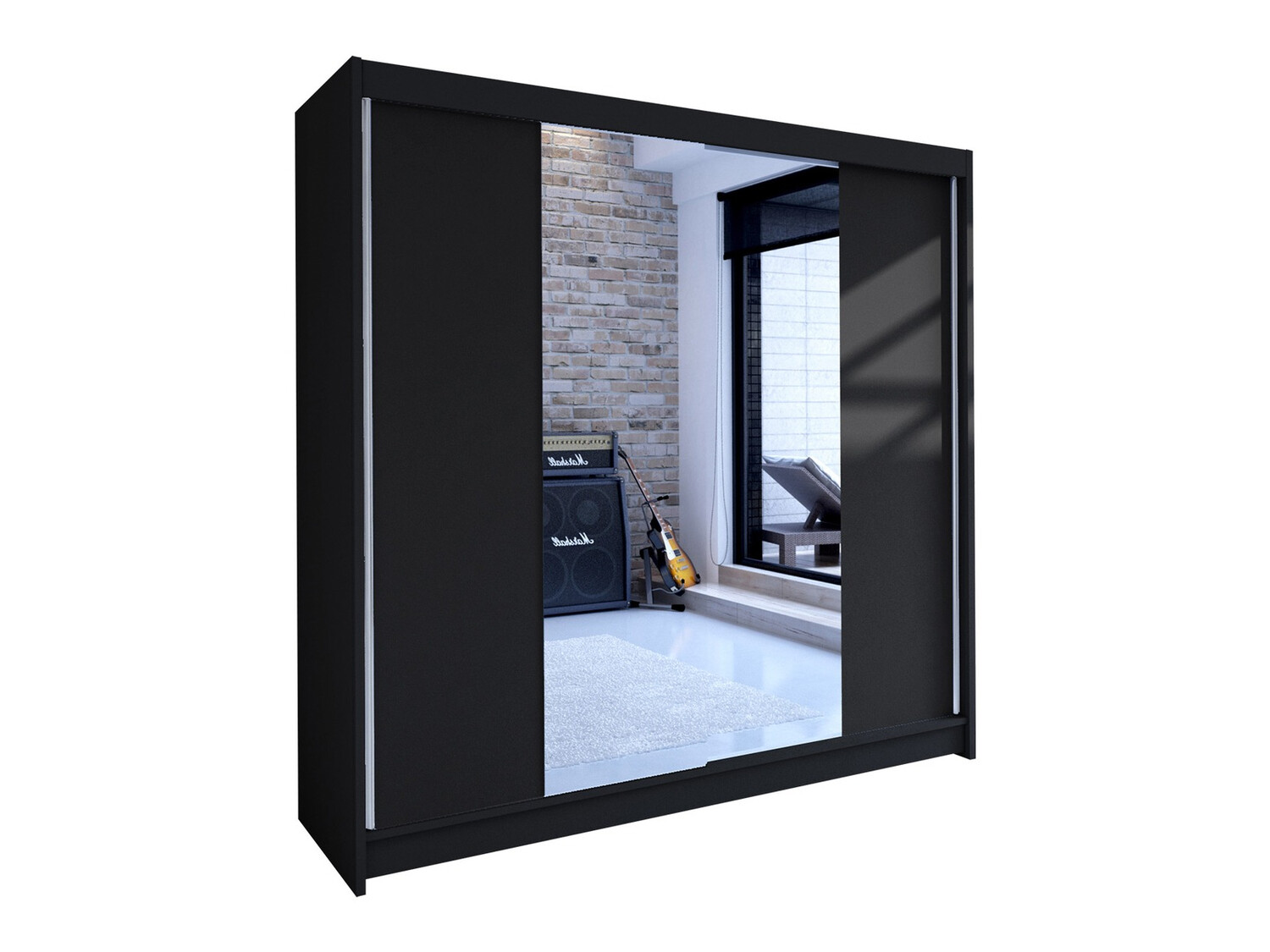 Roupeiro Closico Cavaris II (Preto)