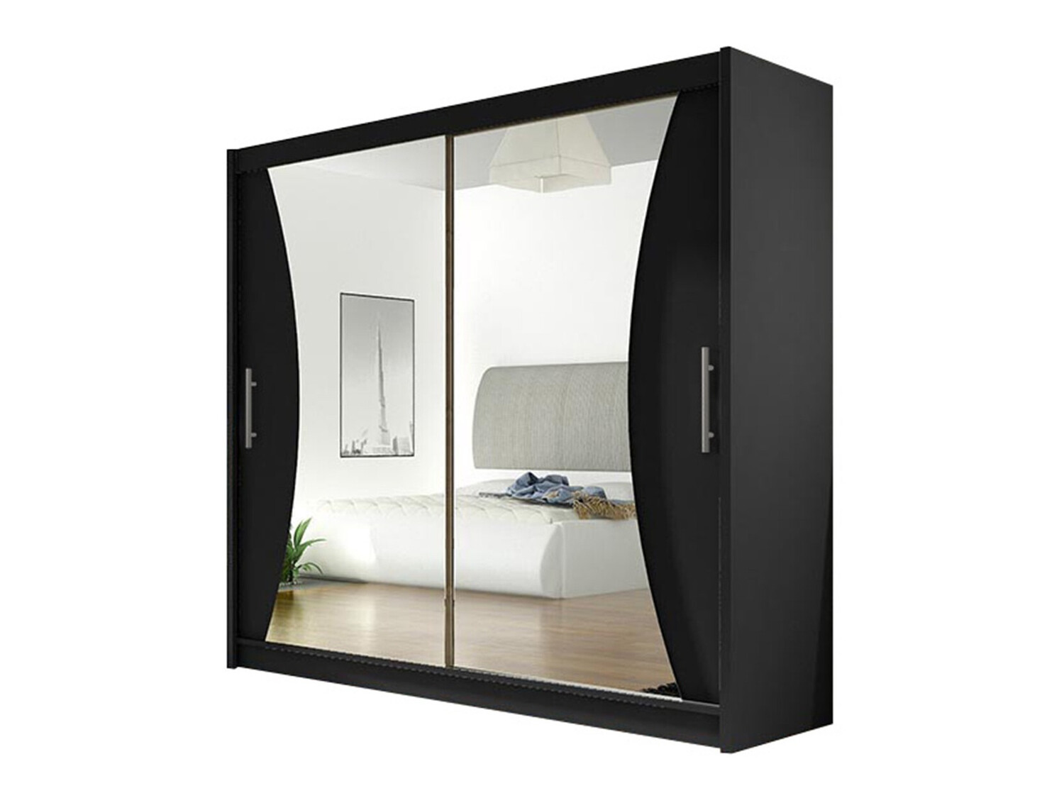 Roupeiro Closico Pallor V (Preto)