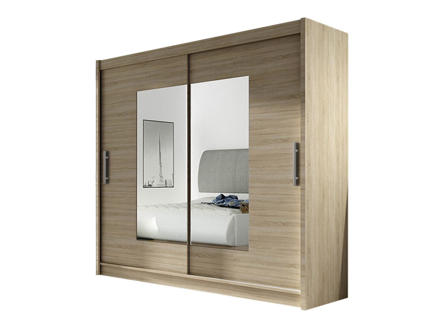 Roupeiro Closico Pallor VII (Carvalho sonoma)