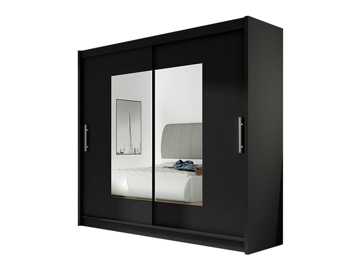 Roupeiro Closico Pallor VII (Preto)