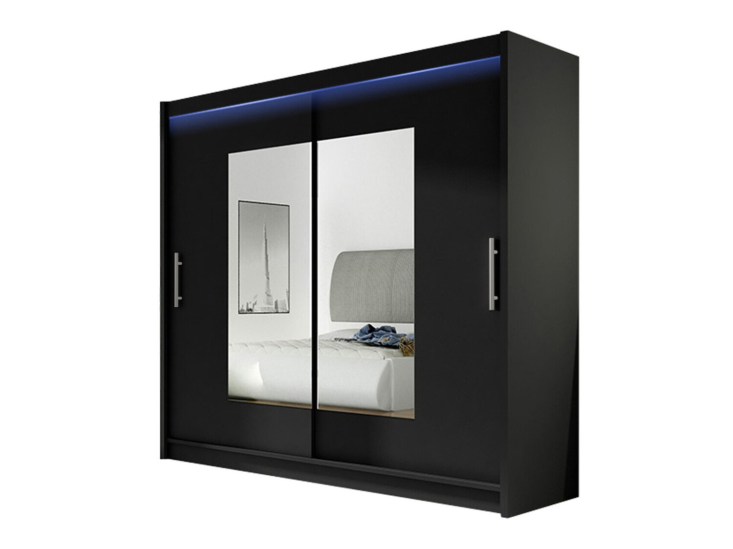 Roupeiro Closico Pallor VII (Preto)