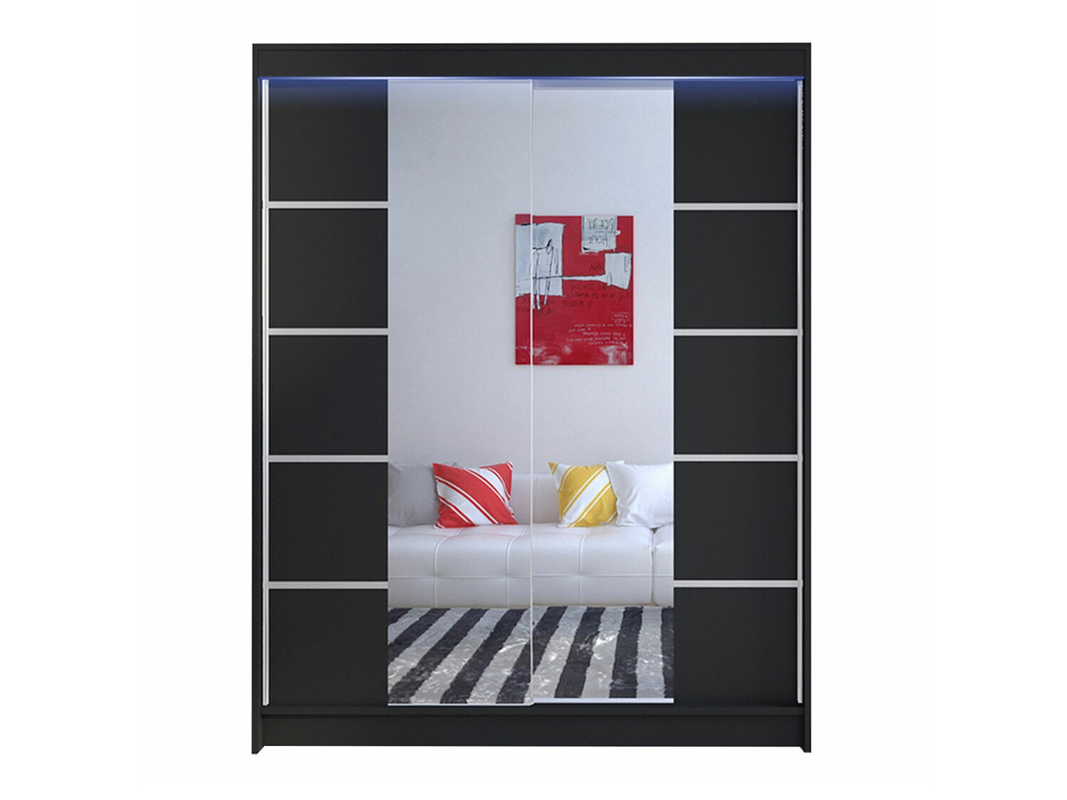 Roupeiro Closico Vastor V (Preto)