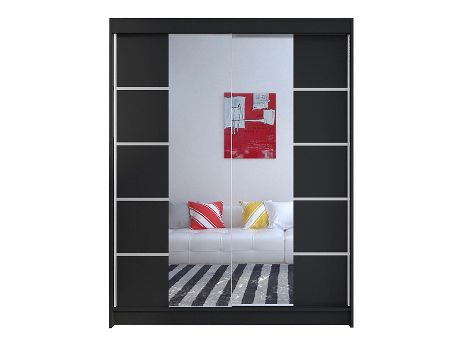 Roupeiro Closico Vastor V (Preto)