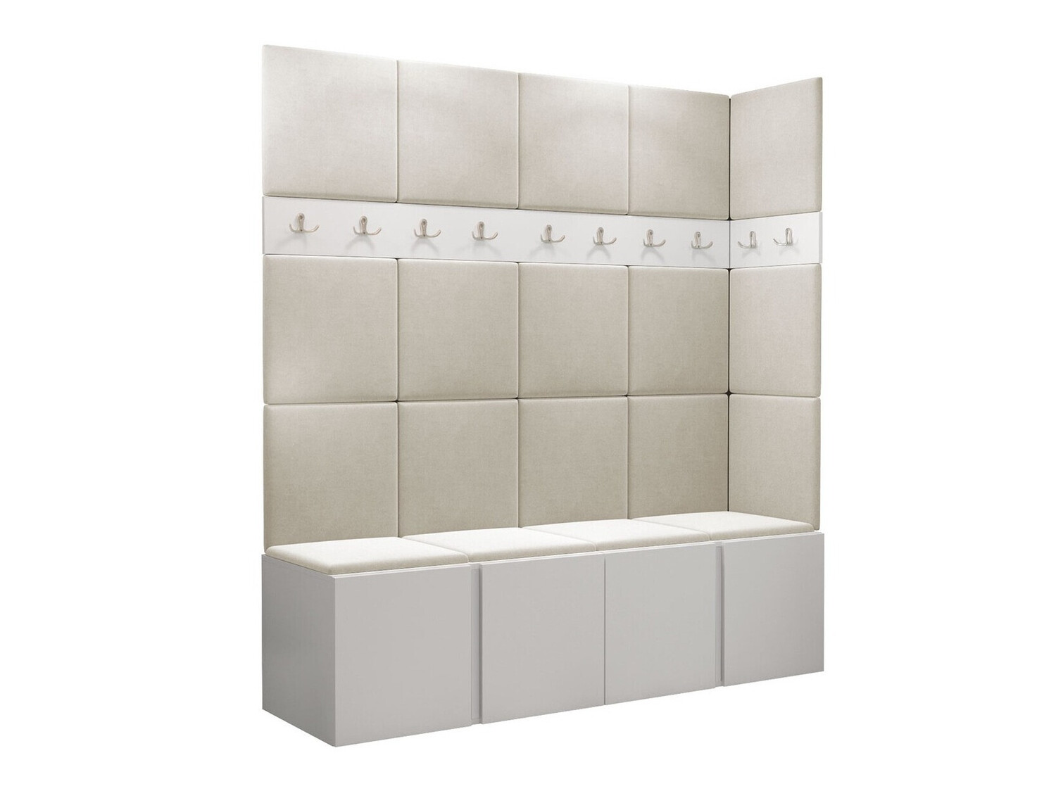 Conjunto para corredor Hartford 265 (Branco)