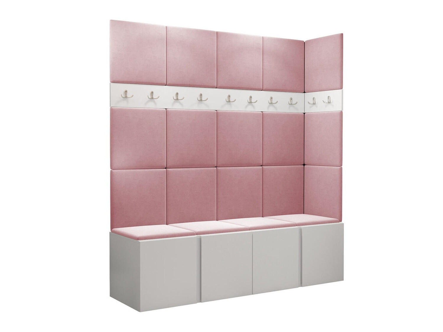 Conjunto para corredor Pinis II (Branco)