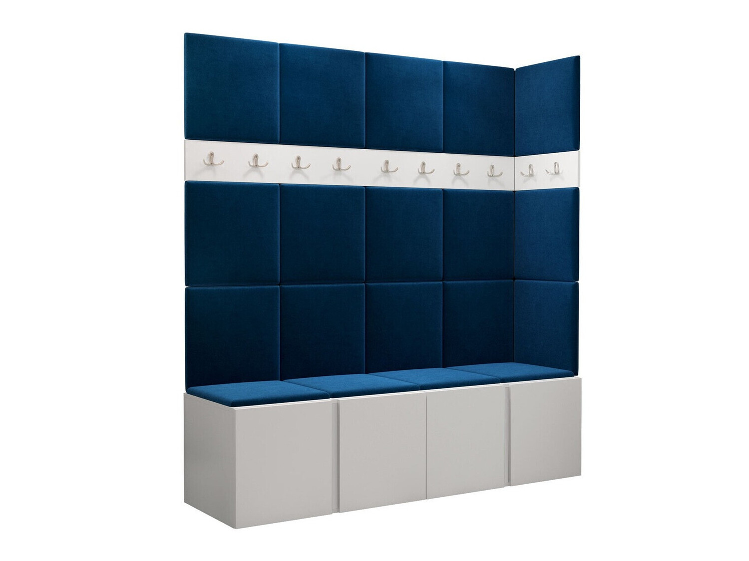 Conjunto para corredor Pinis II (Branco)