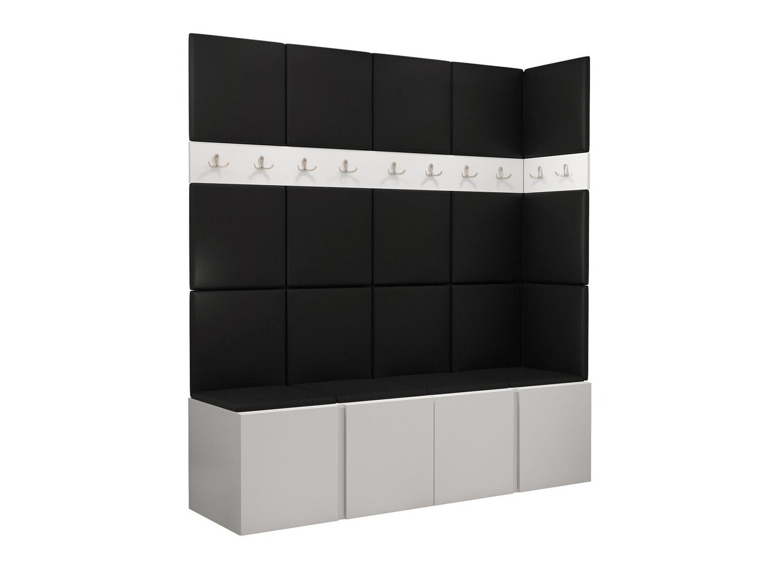 Conjunto para corredor Pinis II (Eco couro Soft 011)