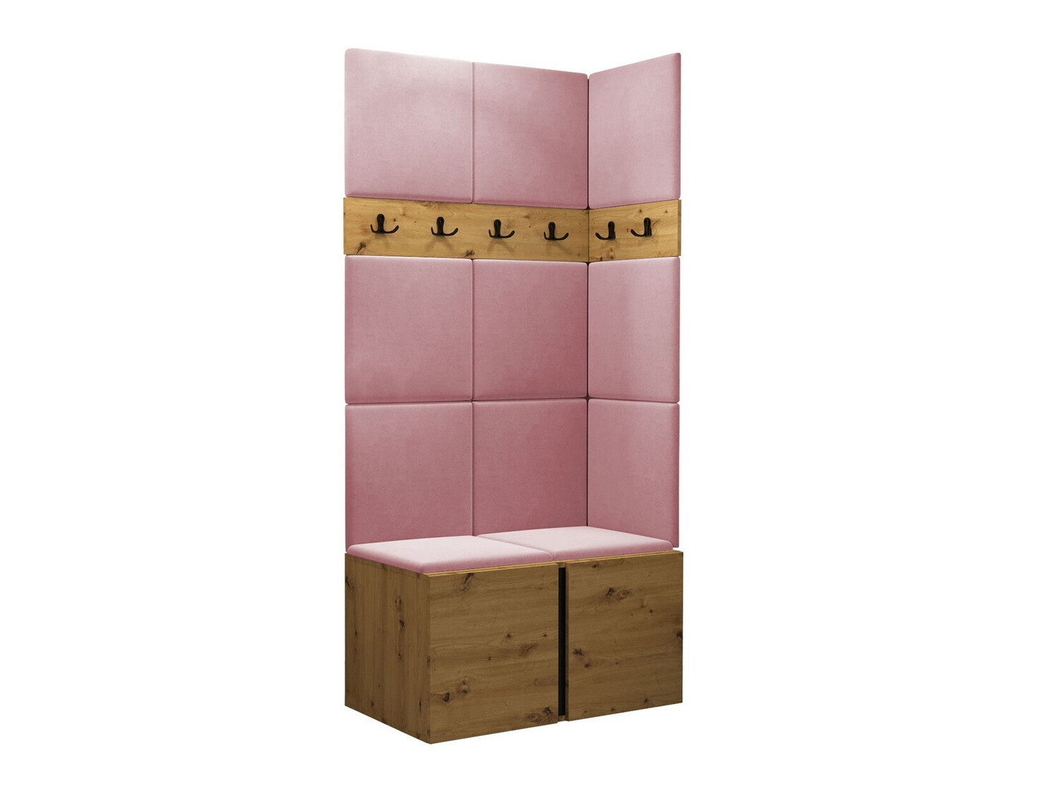 Conjunto para corredor Pinis I (Carvalho Artisan)