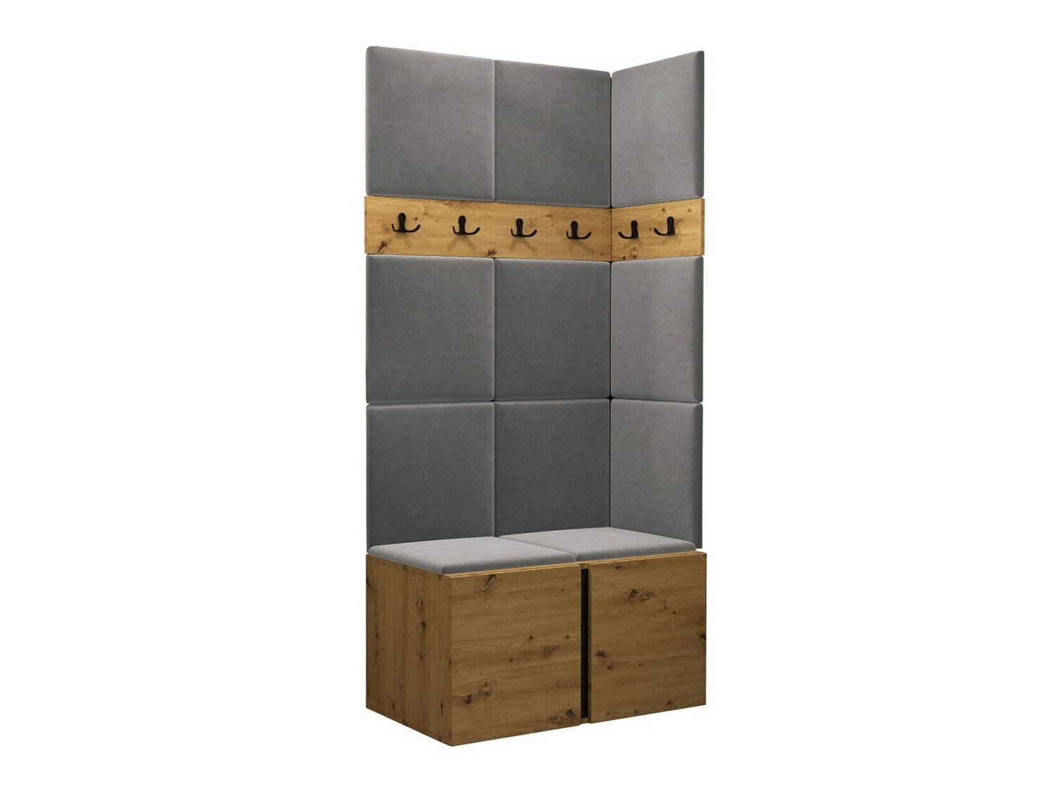 Conjunto para corredor Pinis I (Carvalho Artisan)