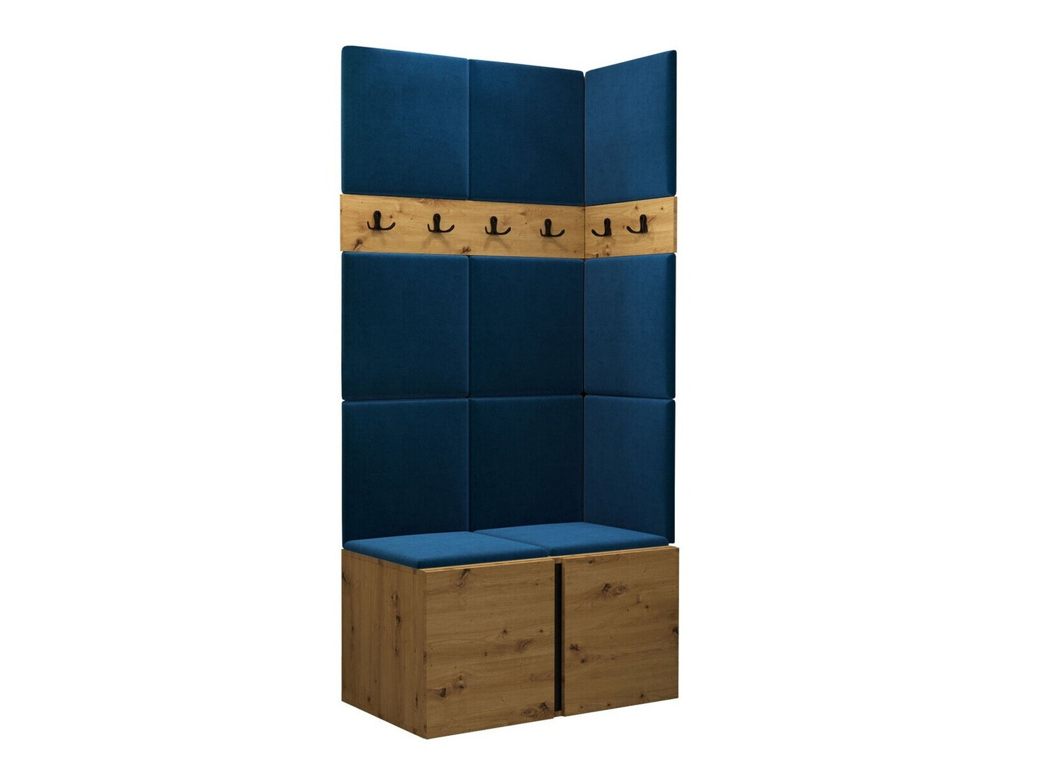 Conjunto para corredor Pinis I (Carvalho Artisan)