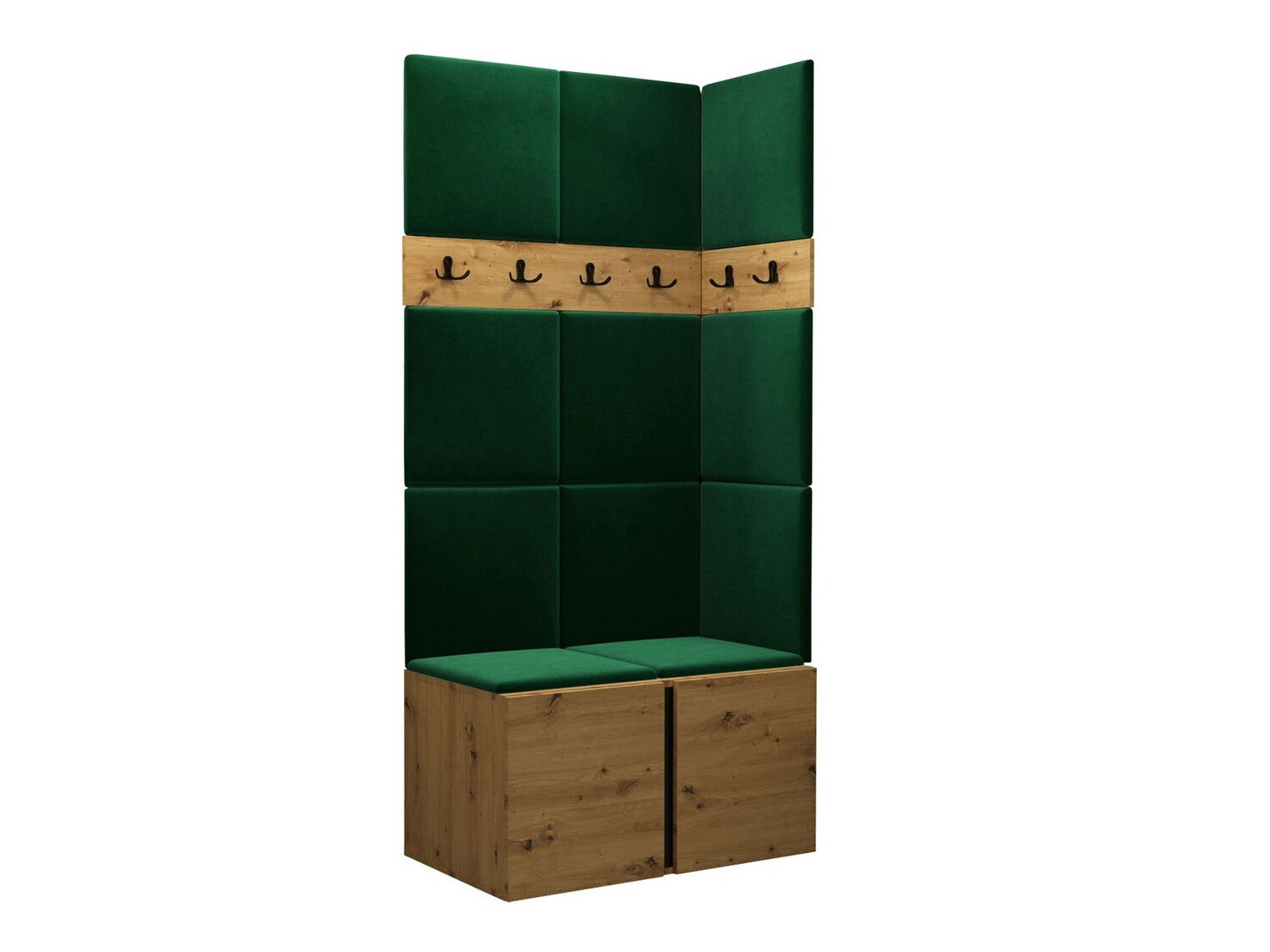 Conjunto para corredor Pinis I (Carvalho Artisan)