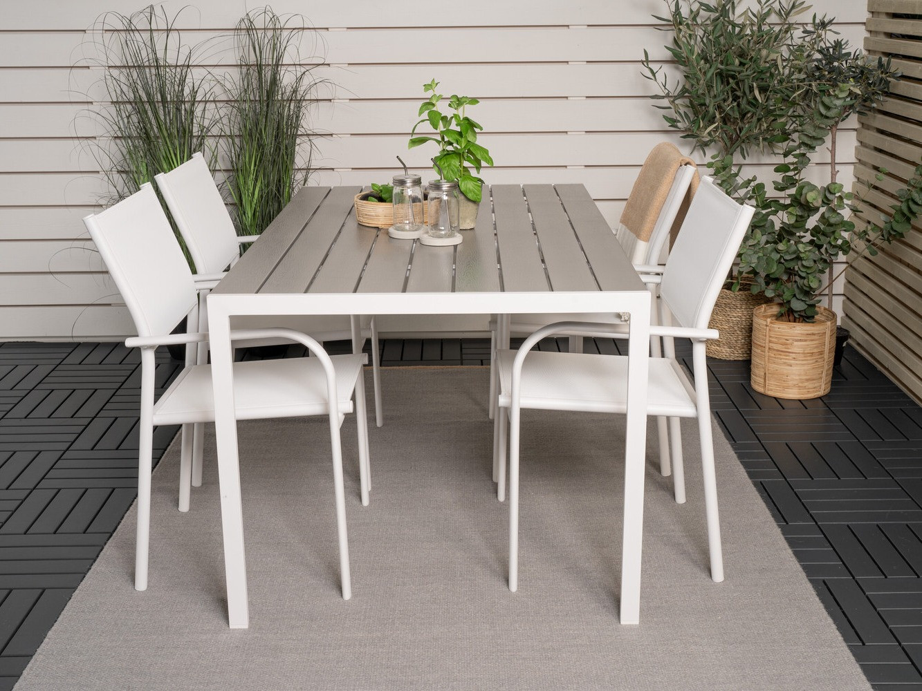 Conjunto de mesa e cadeiras Dallas 2206