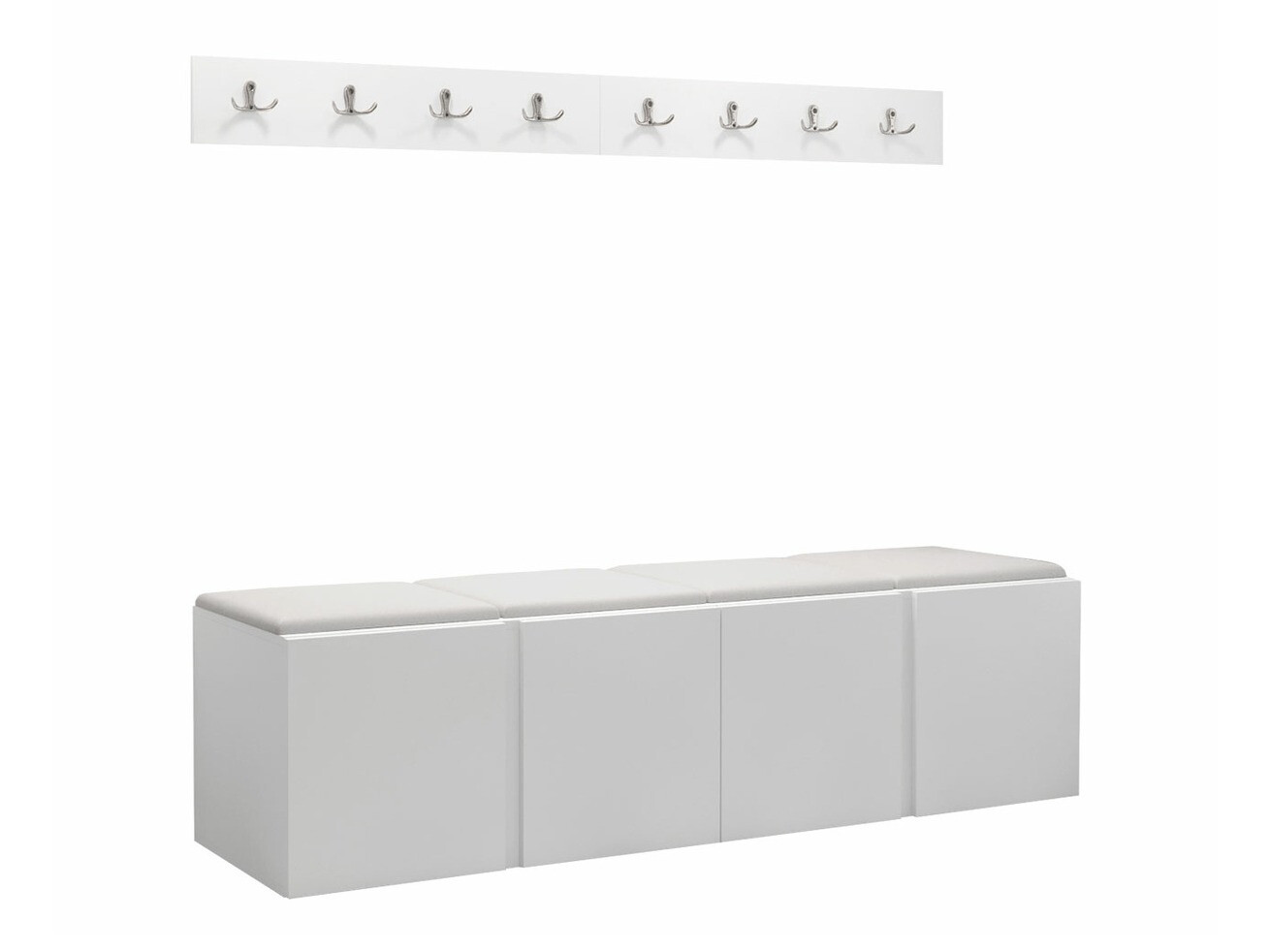 Conjunto para corredor Pinis VII (Couro Ecológico Soft 017)