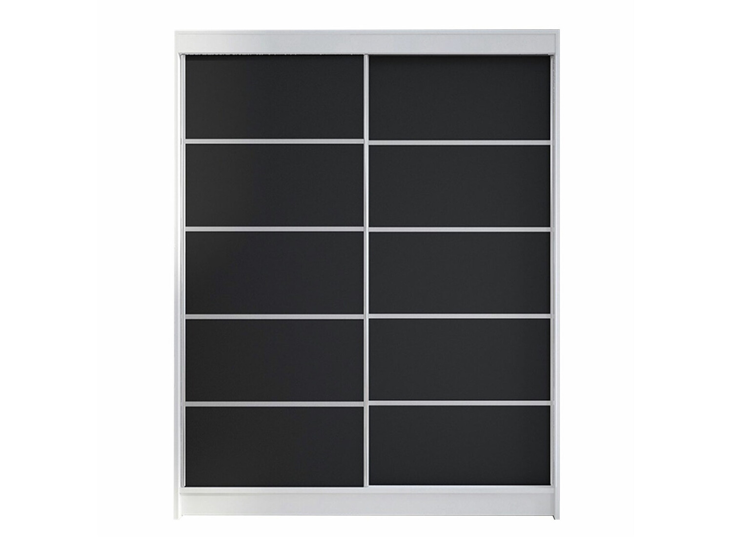 Roupeiro Closico Vastor IV (Branco + Preto)
