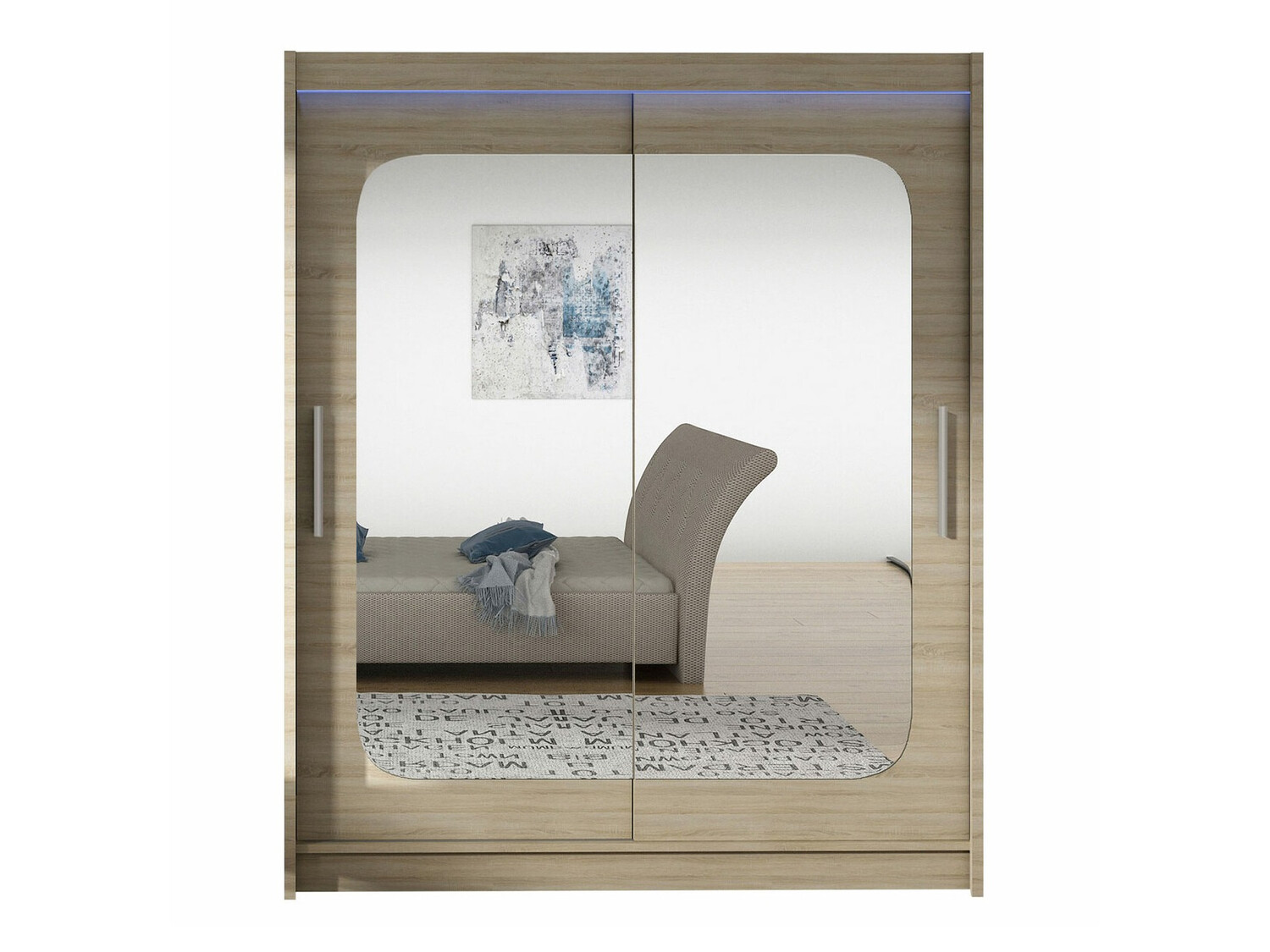 Roupeiro Closico Camera XII (Carvalho sonoma)