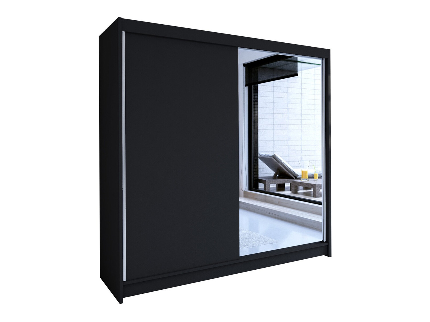 Roupeiro Closico Cavaris I (Preto)