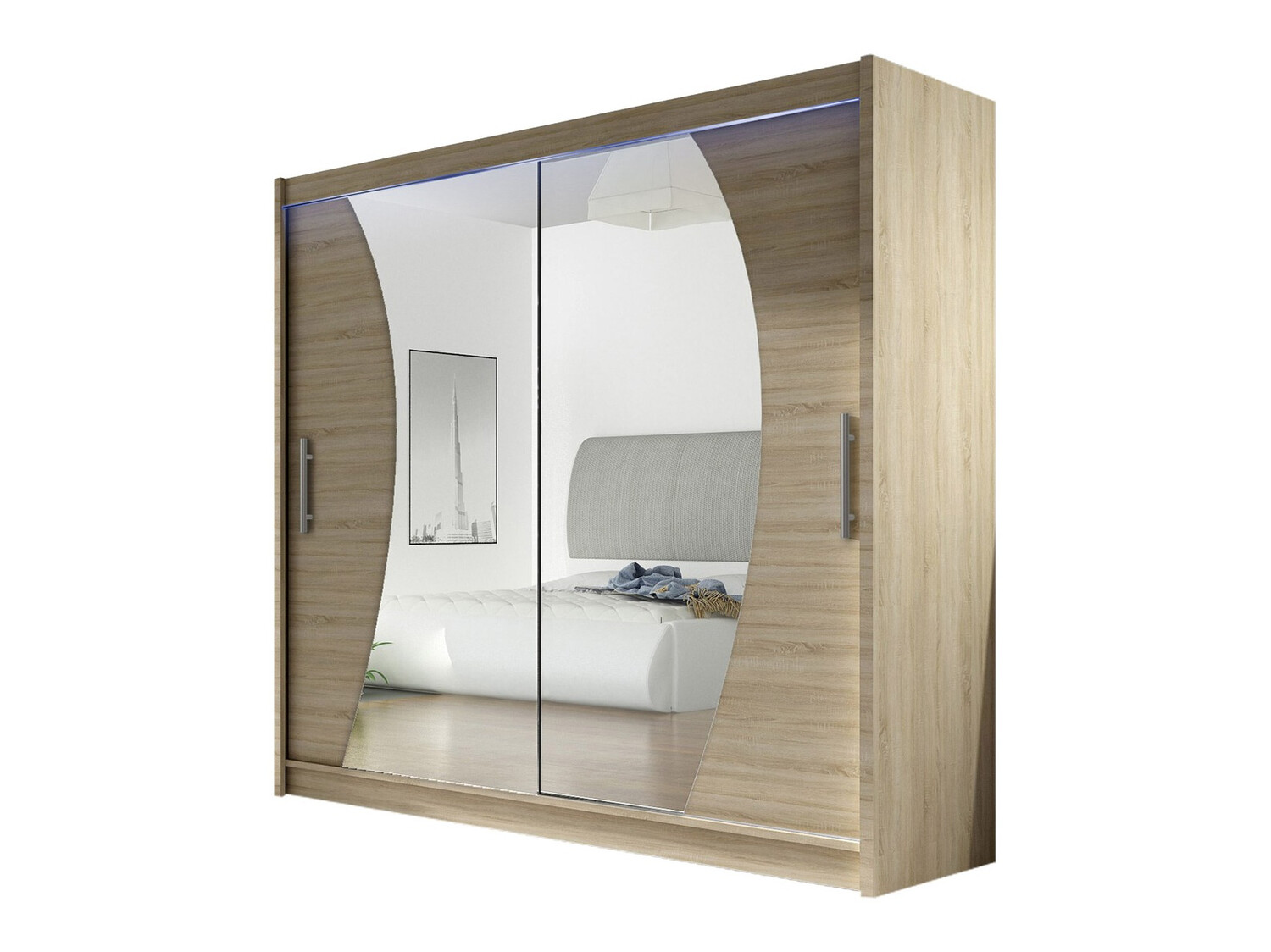 Roupeiro Closico Pallor IX (Carvalho sonoma)