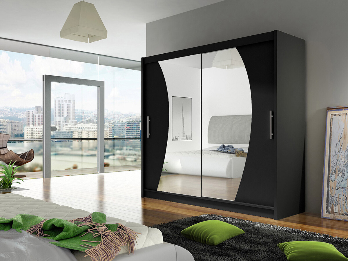 Roupeiro Closico Pallor IX (Preto)