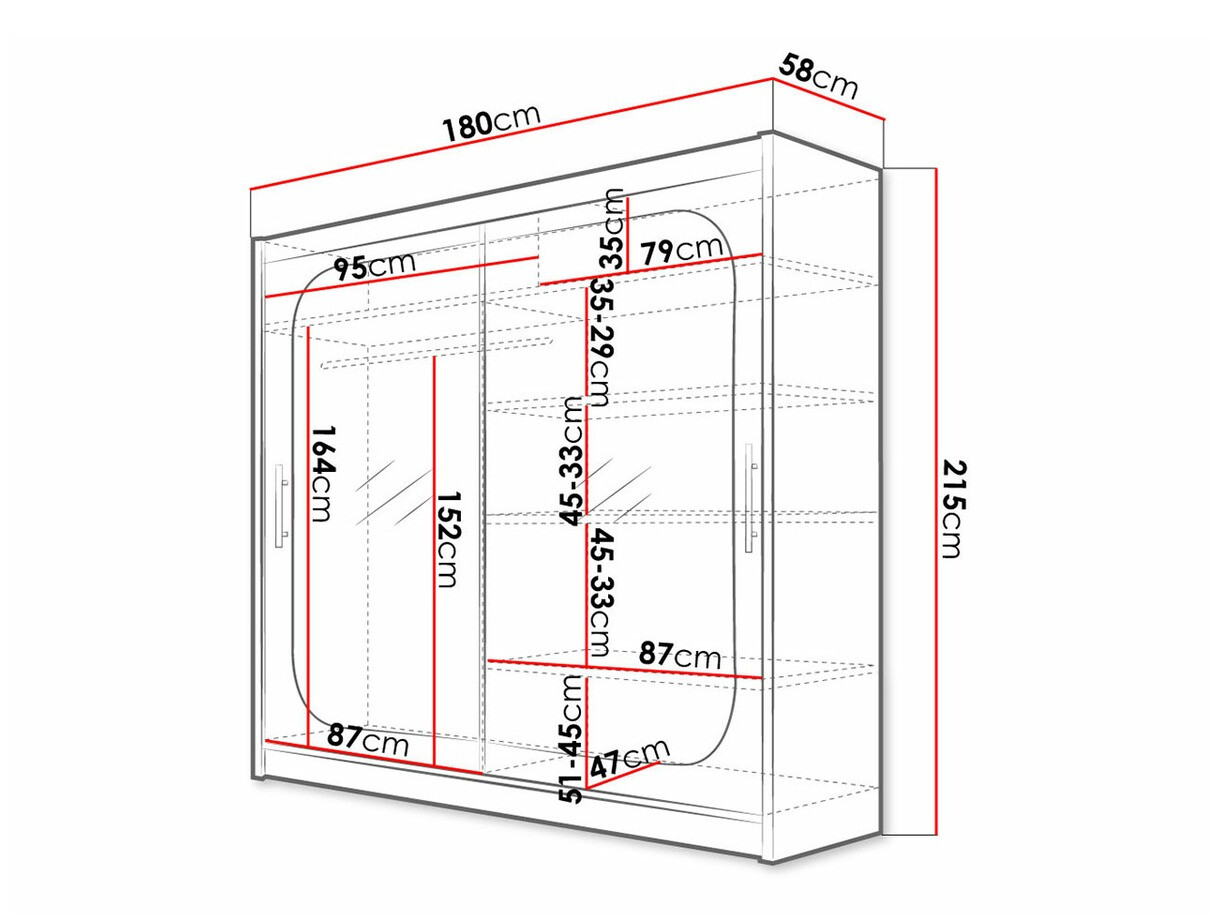Roupeiro Closico Pallor VIII (Branco)