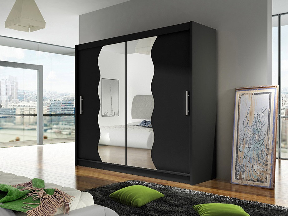 Roupeiro Closico Pallor X (Preto)