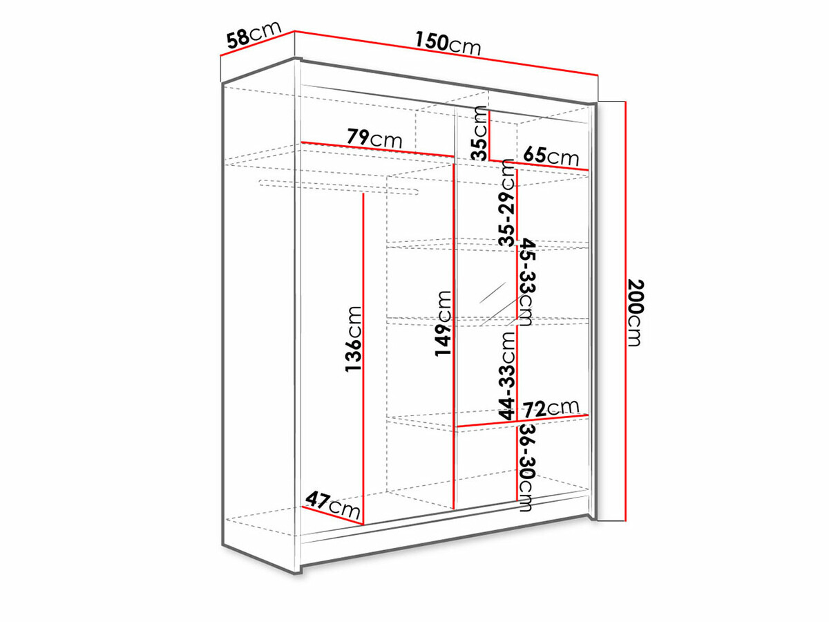 Roupeiro Closico Vastor I (Carvalho sonoma)