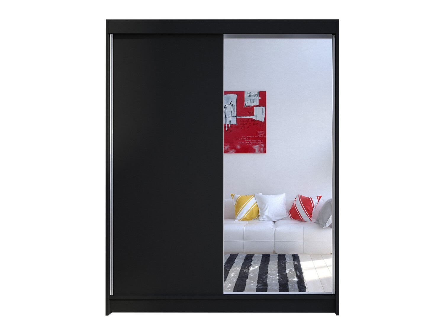 Roupeiro Closico Vastor I (Preto)