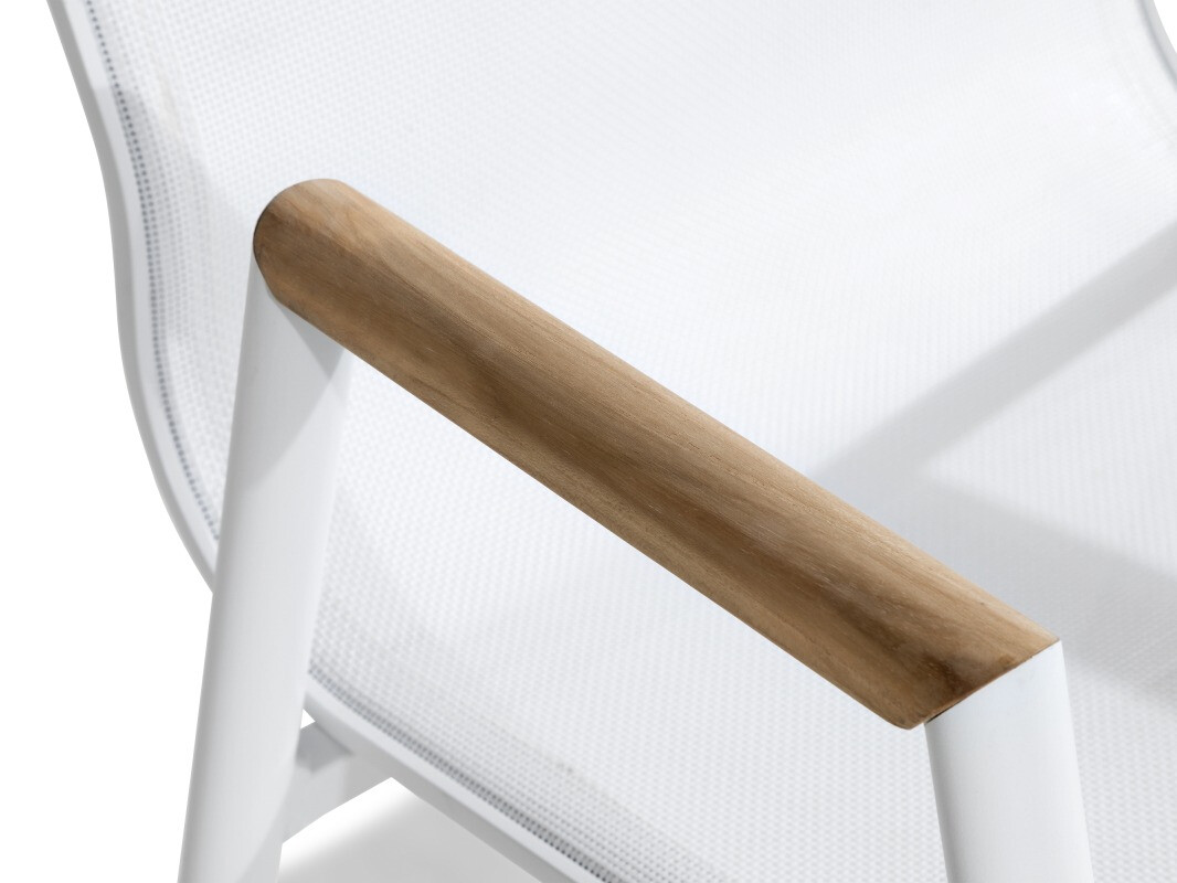 Cadeira para o exterior deNoord 271 (Branco)