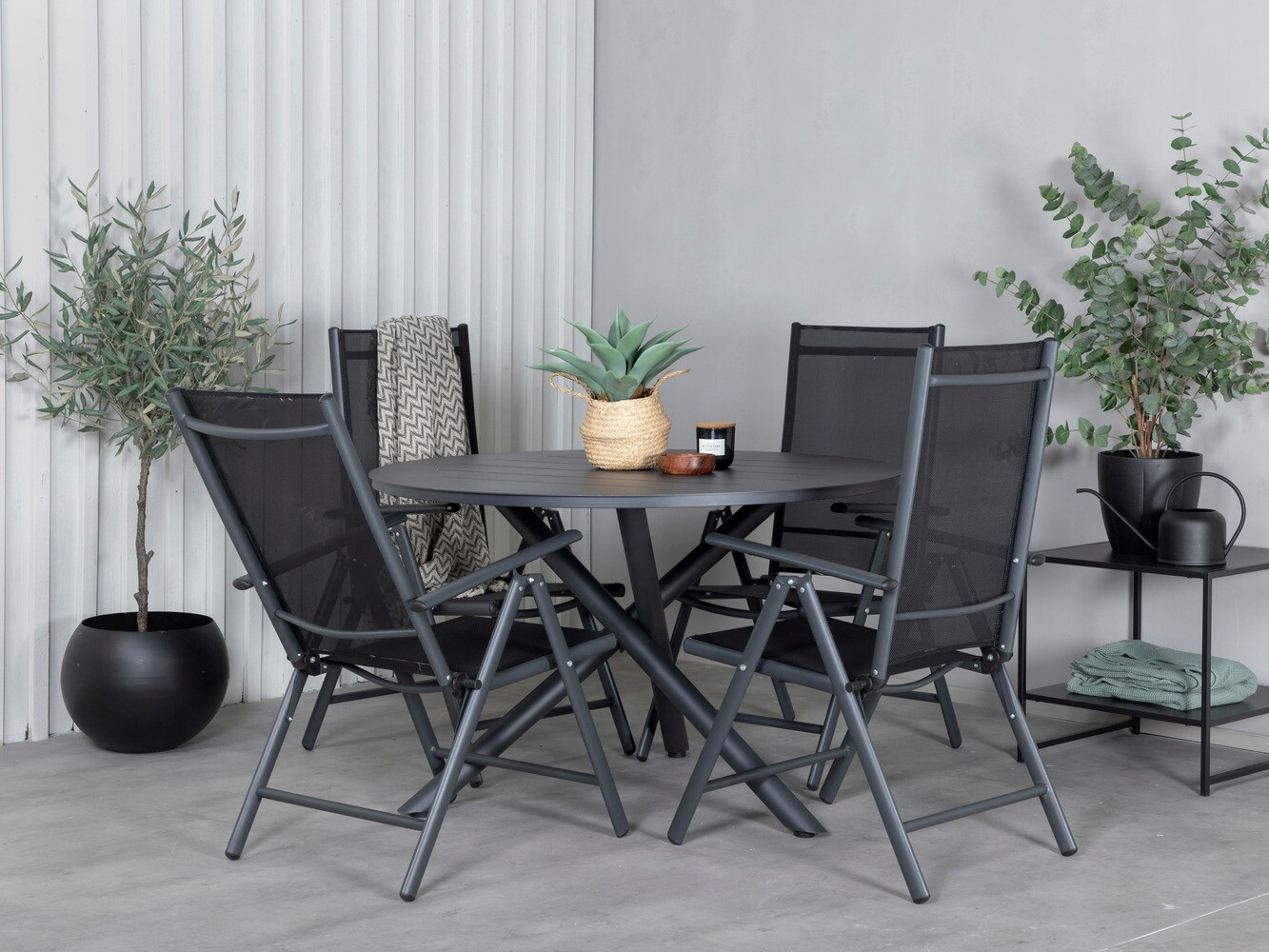 Conjunto de mesa e cadeiras Dallas 487