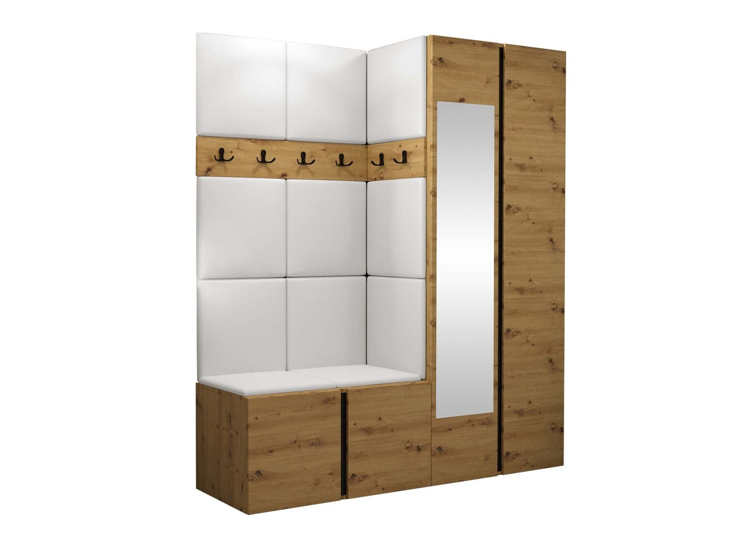 Conjunto para corredor Pinis X (Eco couro Soft 017)