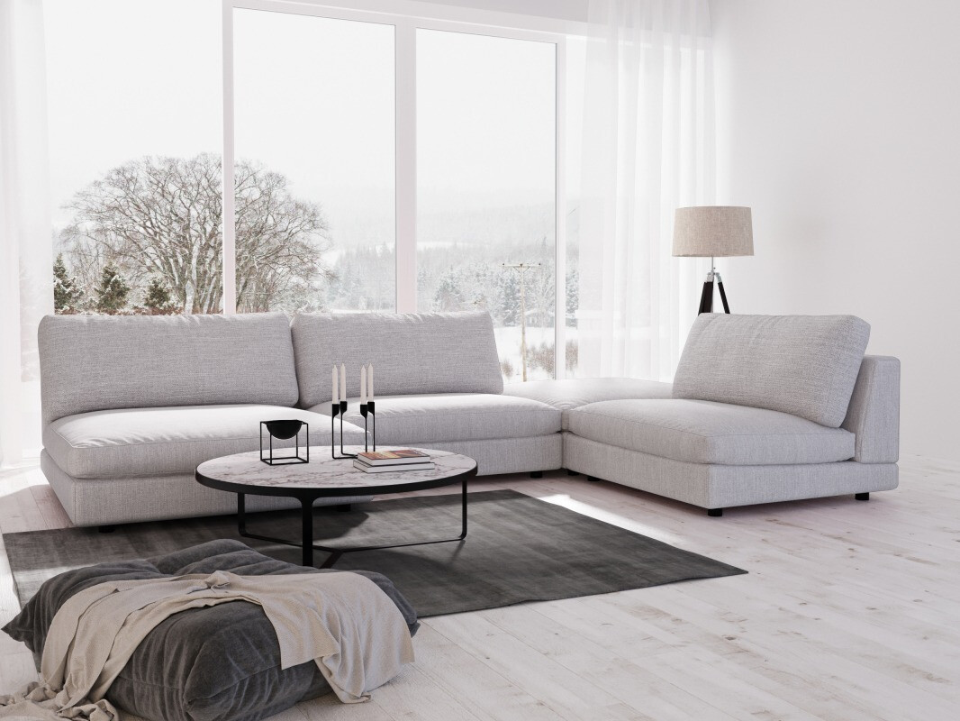 Sofá de canto modular Mornole 109