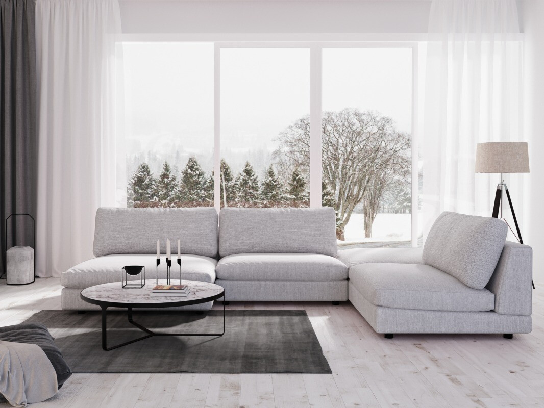 Sofá de canto modular Mornole 109