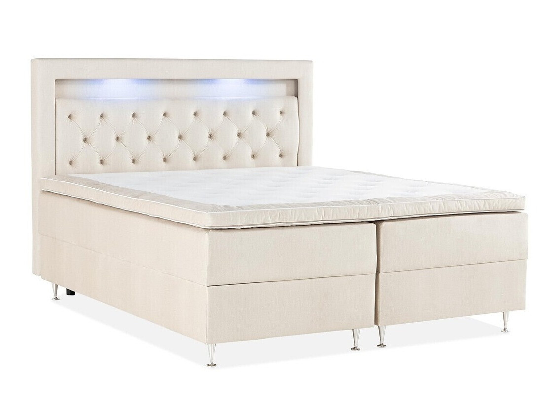 Cama continental Seattle 137 (Bege)
