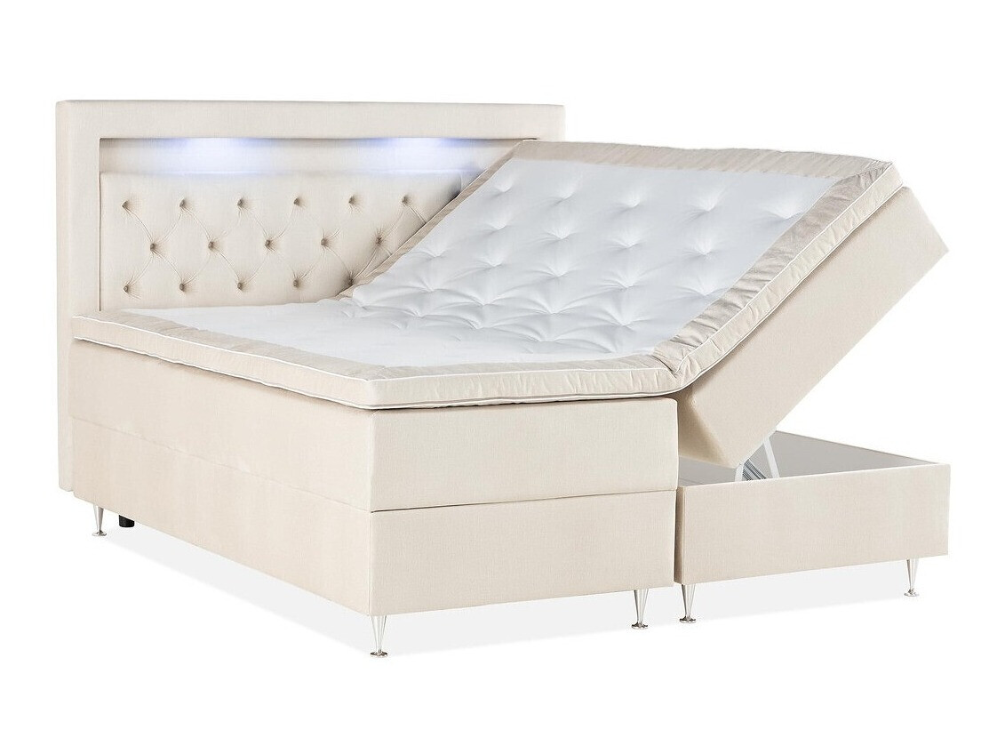 Cama continental Seattle 137 (Bege)