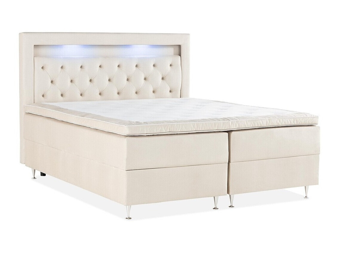 Cama continental Seattle 137 (Bege)