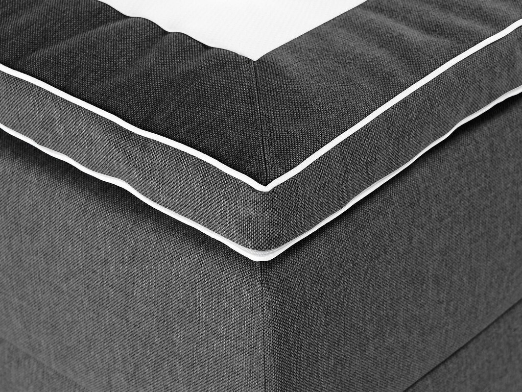 Cama continental Seattle 137 (Preto)