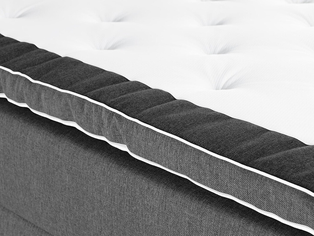 Cama continental Seattle 137 (Preto)