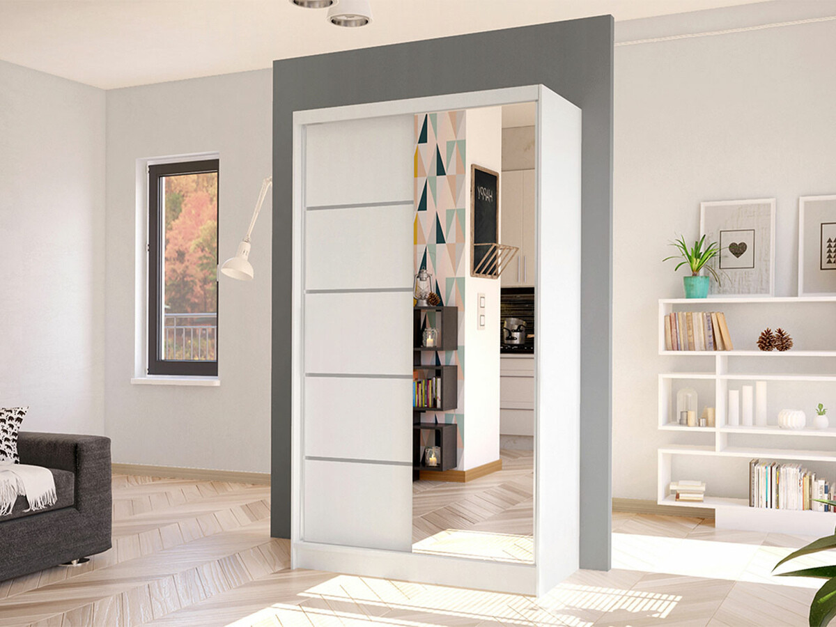 Roupeiro Closico Fractor III (Branco)