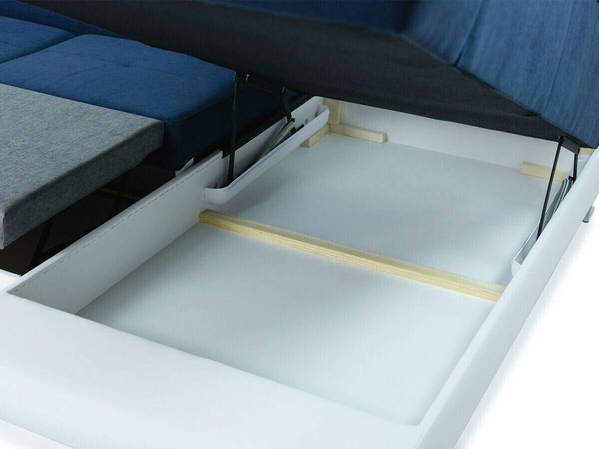 Sofá de canto Comfivo Ruta VI (Venus Velvet 2916 + Miu 2059)