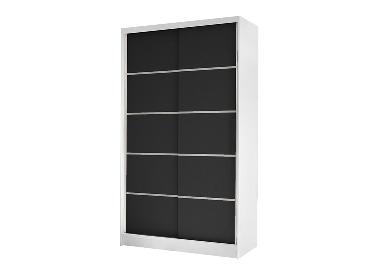 Roupeiro Closico Fractor IV (Branco + Preto)