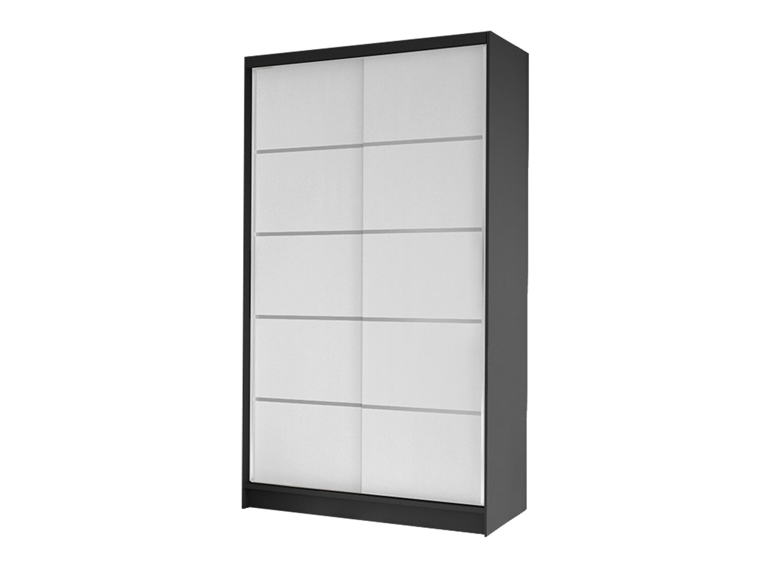 Roupeiro Closico Fractor IV (Preto + Branco)