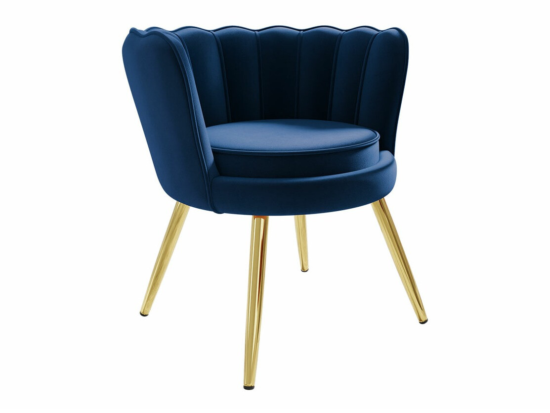 Poltrona Comfivo Univae (Azul + Dourado)