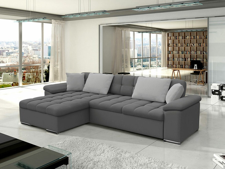 Sofá de canto Comfivo Mica II (Uttario Velvet 2971 + Uttario Velvet 2973)