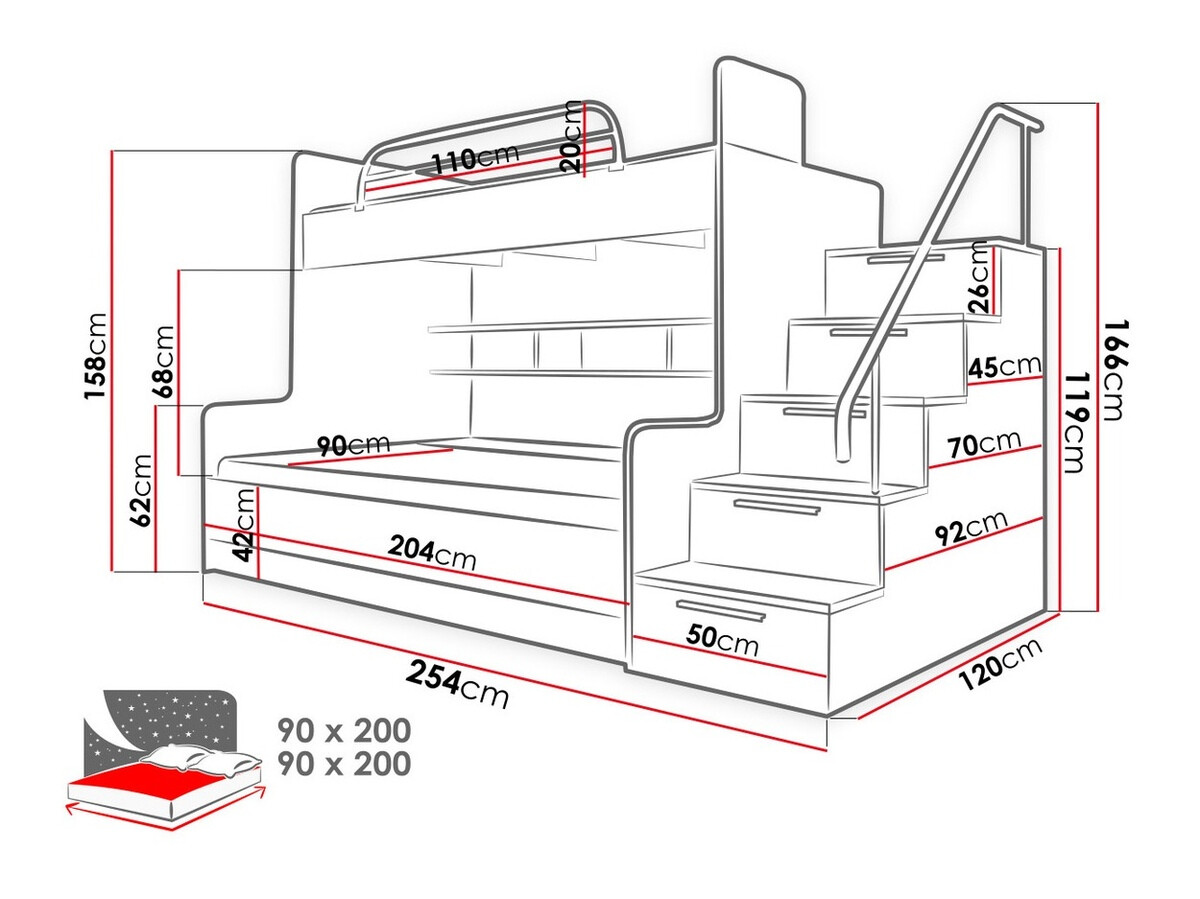 Beliche Campus (Branco + Branco brilhante + Cinzento brilhante)