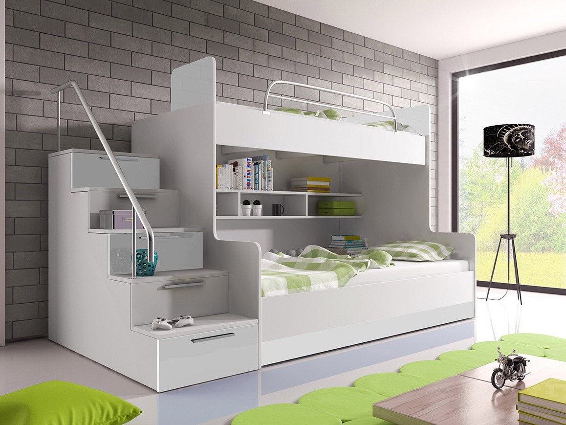 Beliche Salmere 111 (Branco + Branco brilhante)