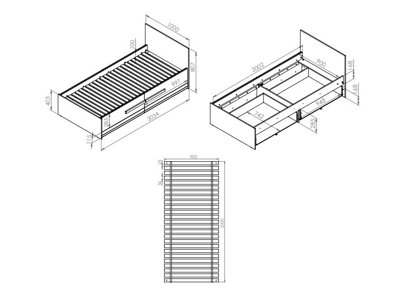 Cama Madison E118