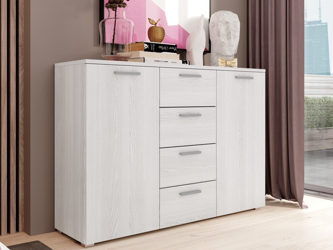 Cómoda Levruvu 108 (Freixo branqueado)